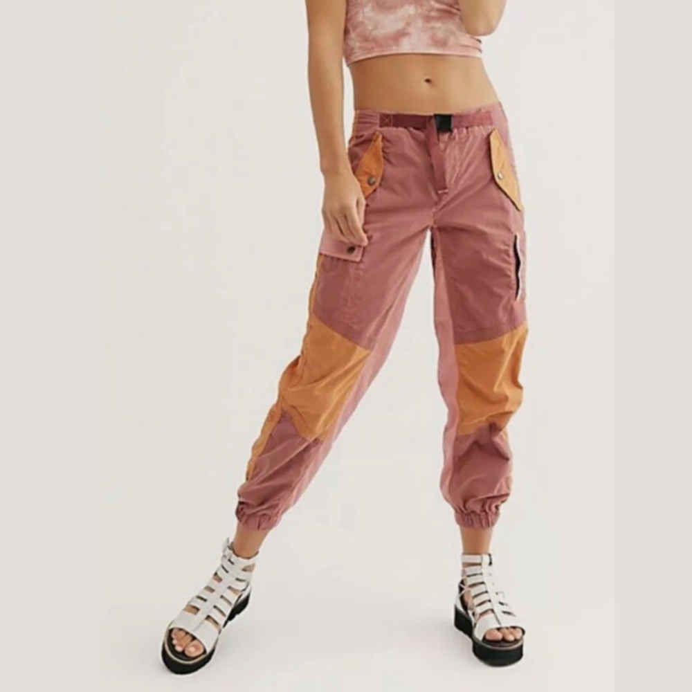 Free People Foresight Utility Colorblock Pants